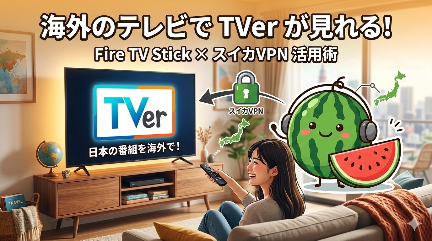 日本の番組を海外で！