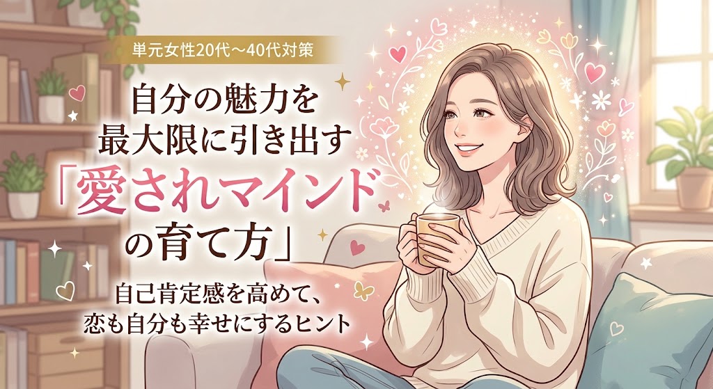 自分の魅力を最大限に引き出す「愛されマインド」の育て方｜